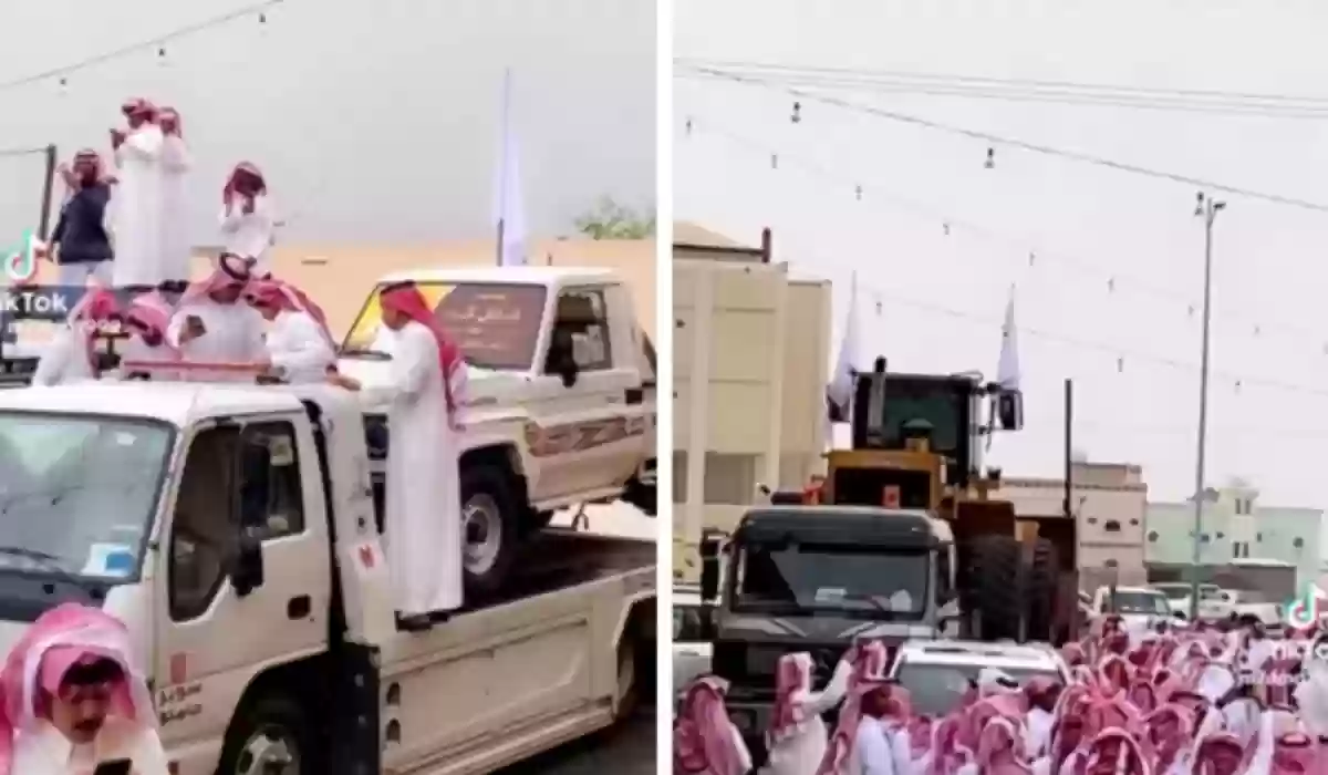 شاهد| سائق سعودي يأخذ هدايا لا حصر لها بسبب هذا الموقف البطولي